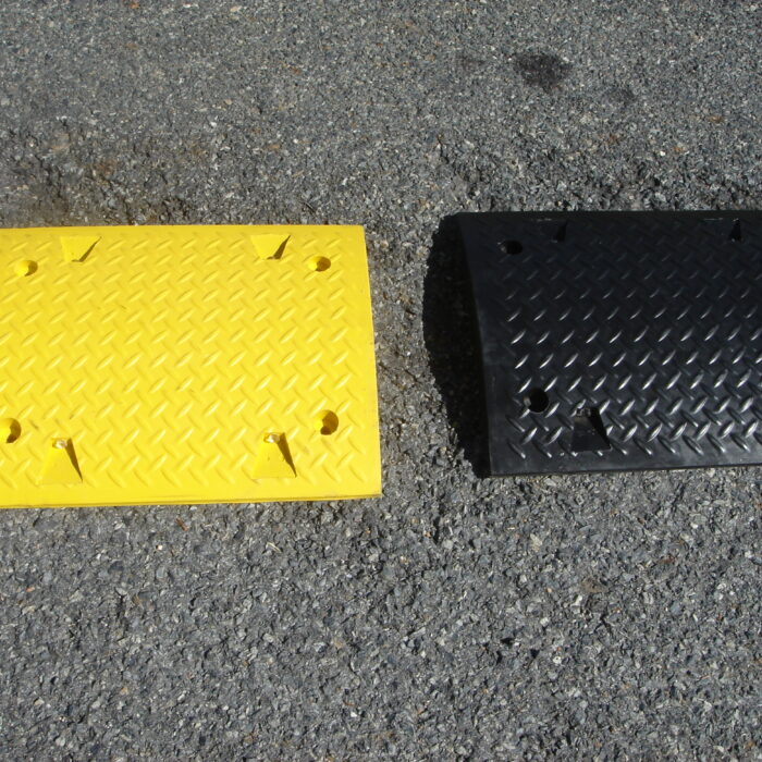 YELLOW and BLACK 500MM Speed Hump Extension Sections