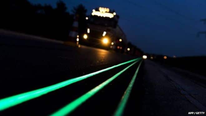 road lines glowing in the dark | Speed Humps Australia