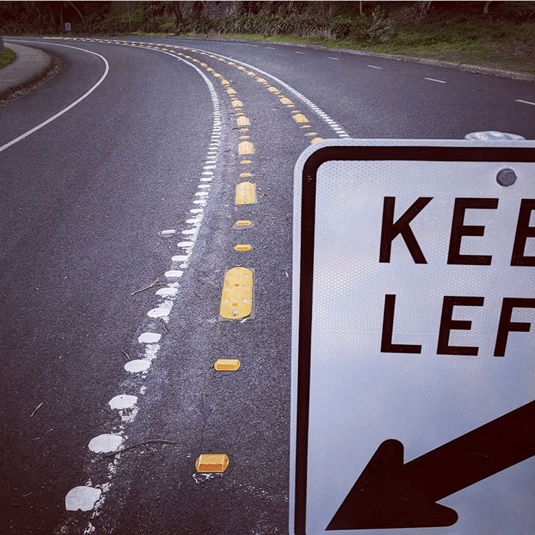 VicRoads Highway Rumble Bar Lane Dividers