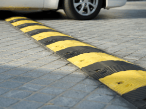 Three-common-traffic-calming-devices
