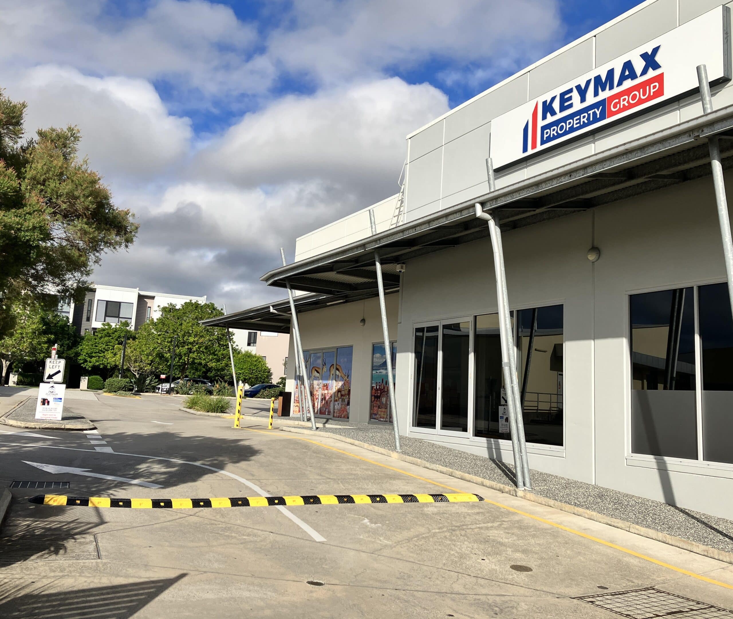 Northlakes Commercial Plastic Speed Hump Installation