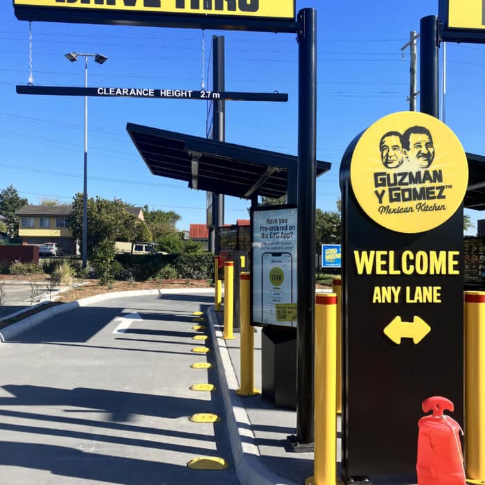 Guzman Y Gomez Drive Thru Rumble Bars Cannon Hill