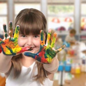 Making Traffic Signs with kids with road safety education