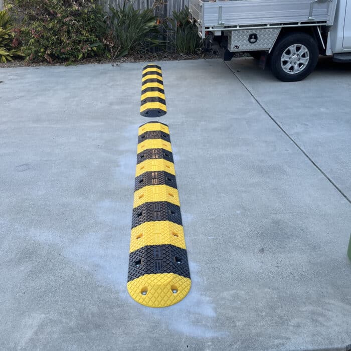 2 X 2.86M Plastic Driveway Speed Humps Residential Body Corporate
