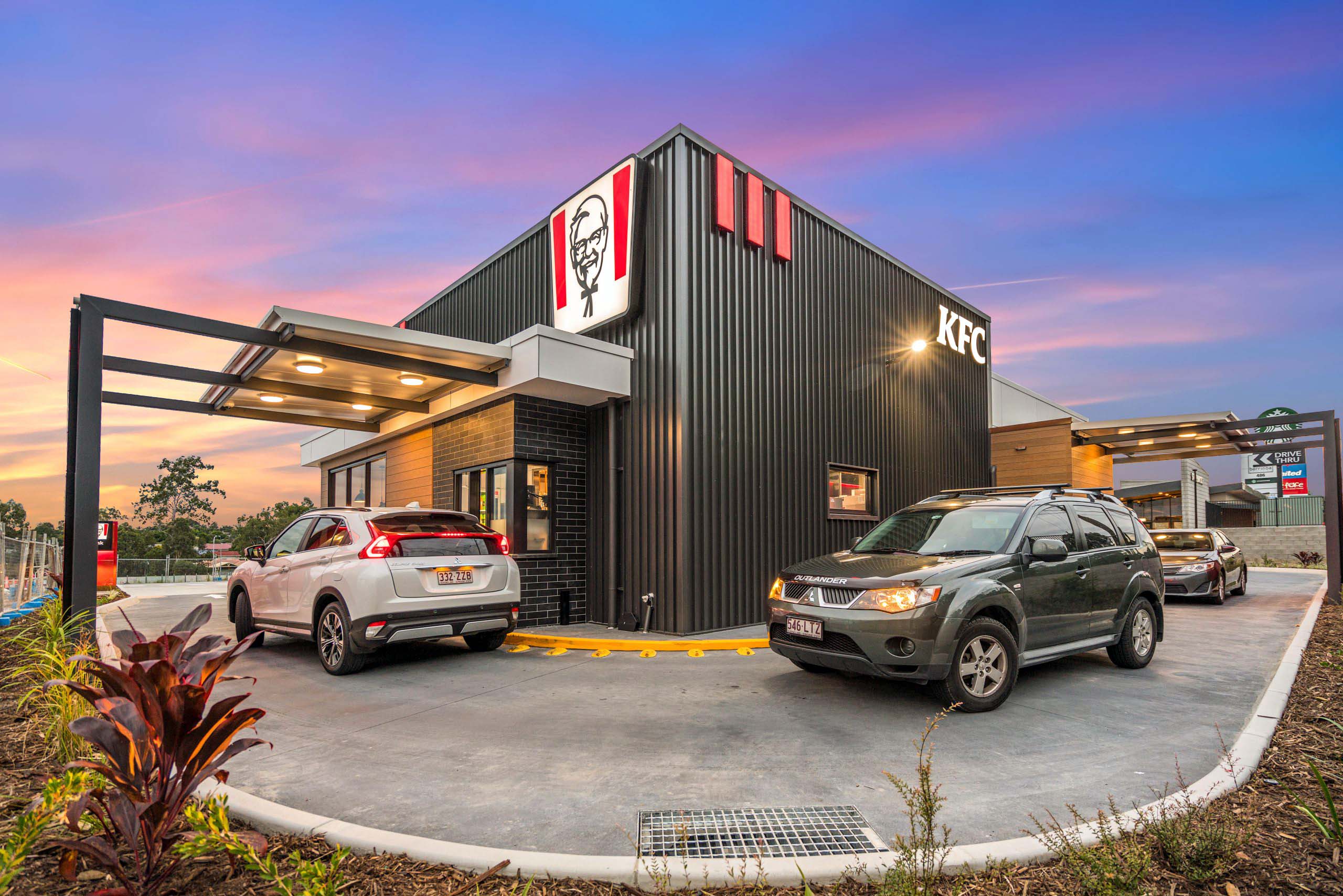 KFC Berrinba Central Drive thru Rumble Bars