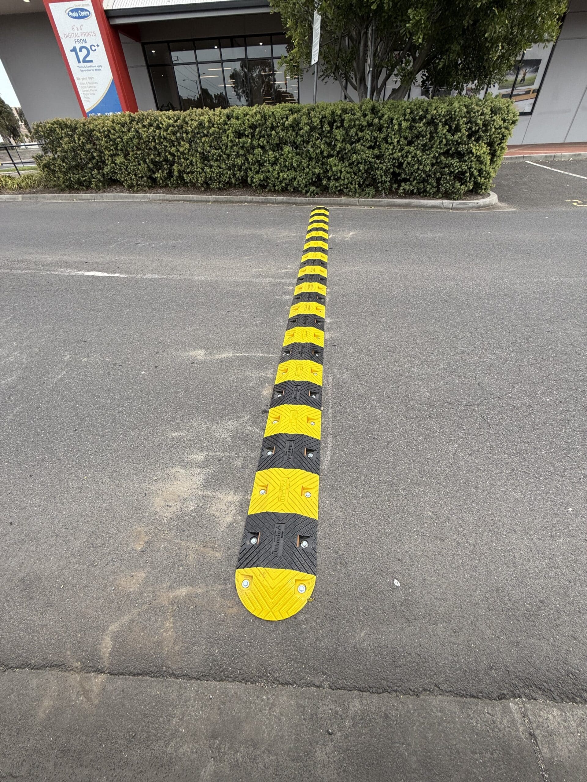 Speed Humps in Broadmeadows Homemaker Centre