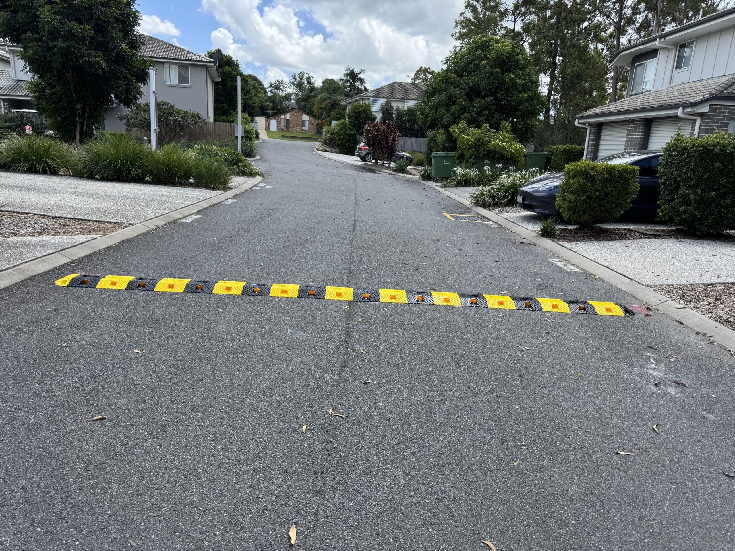 Body corporate speed humps