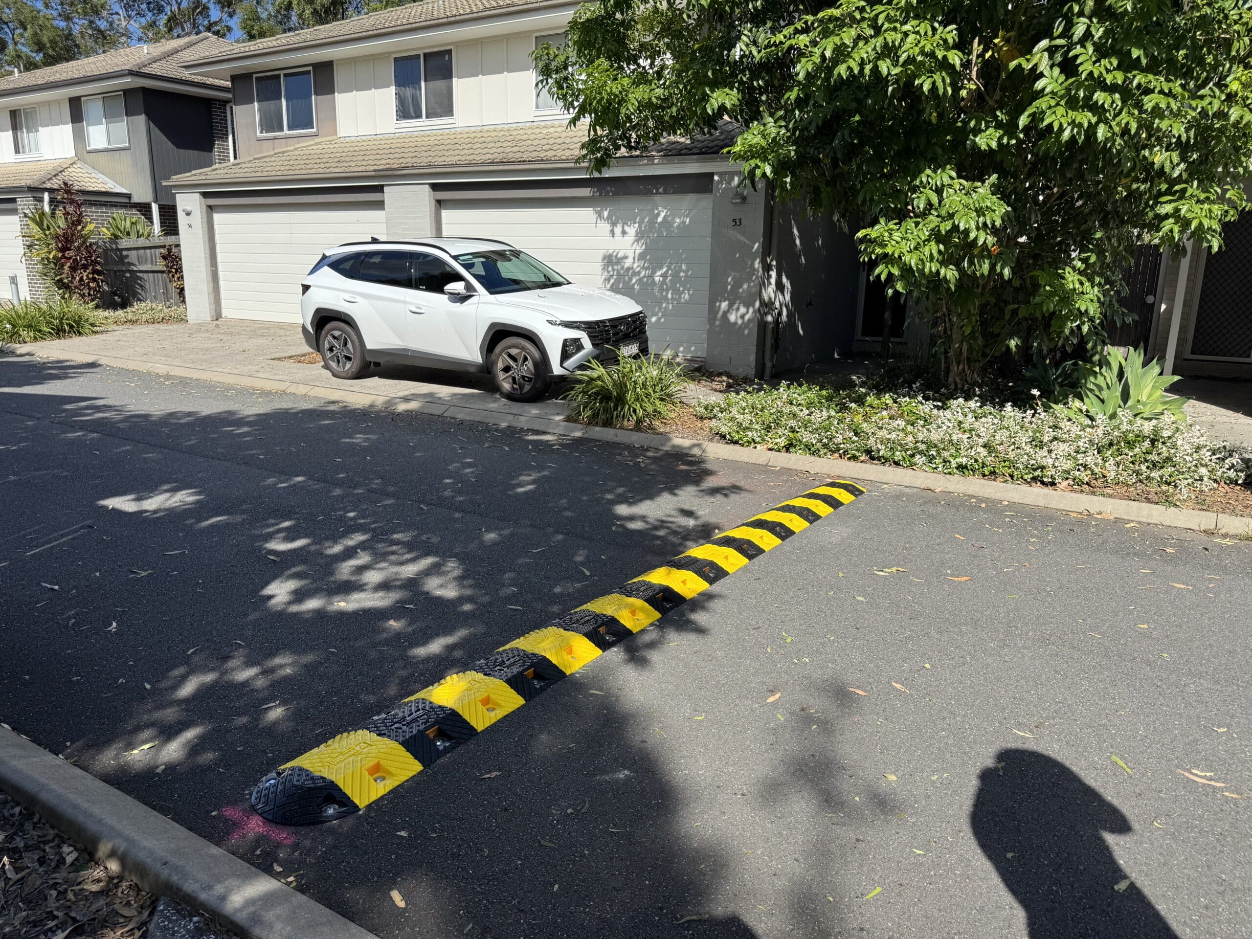 Speed control in residential areas