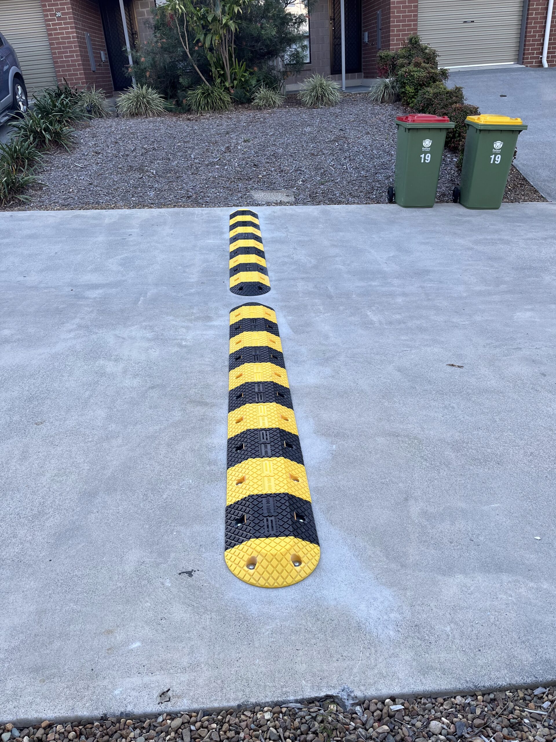 Polyethylene Flat Top Speed Humps