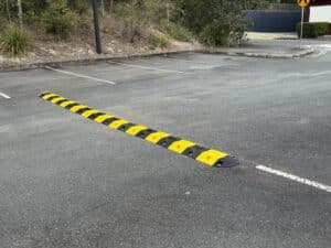 Assisi College Staff Car Park Flat Top Speed Humps